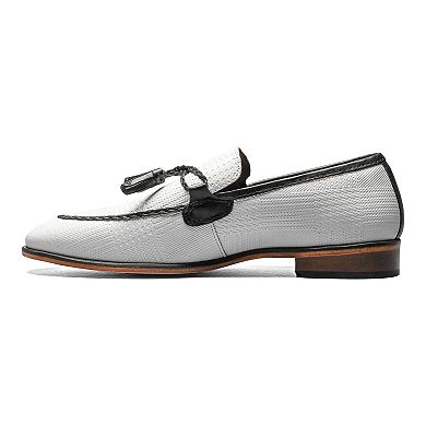 Stacy Adams Bianchi Men's Leather Slip-On Dress Loafers