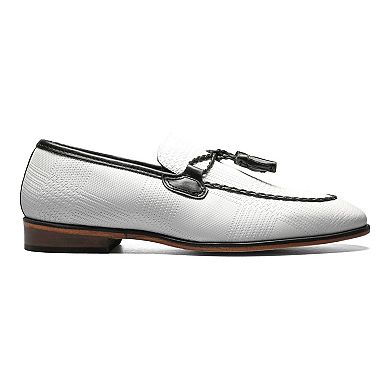 Stacy Adams Bianchi Men's Leather Slip-On Dress Loafers