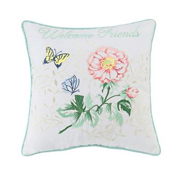 Lenox Welcome Friends Throw Pillow
