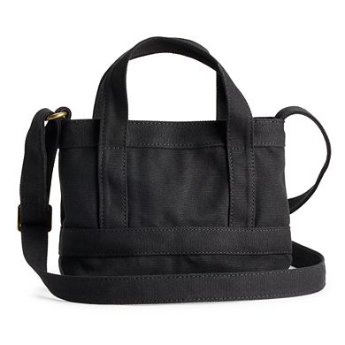 Sonoma Goods For Life® Camden Canvas Mini Crossbody Bag