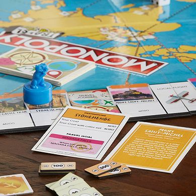 Monopoly Travel World Tour Board Game by Hasbro