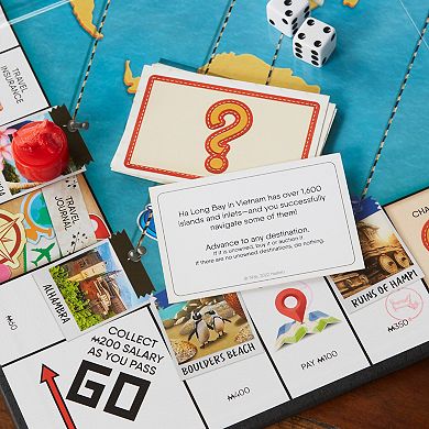 Monopoly Travel World Tour Board Game by Hasbro
