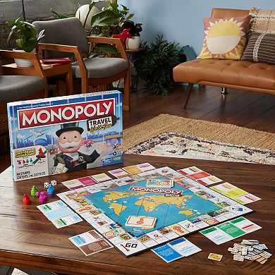 Monopoly Travel World Tour Board Game by Hasbro