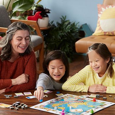 Monopoly Travel World Tour Board Game by Hasbro