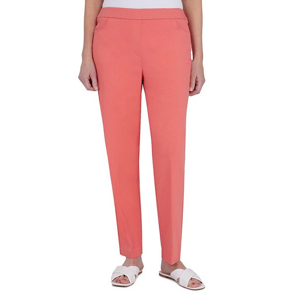 Women's Alfred Dunner Key Largo Pull-On Straight-Legs Pants