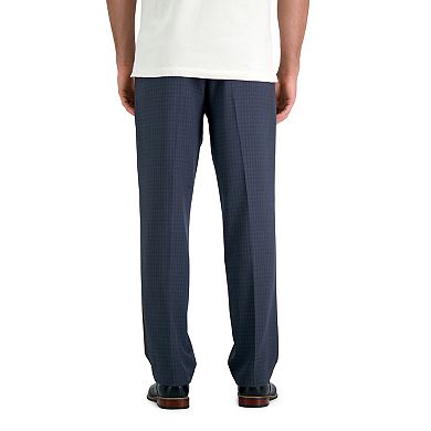 Men's Haggar® Premium Comfort Checker Classic-Fit Dress Pants