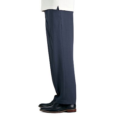 Men's Haggar® Premium Comfort Checker Classic-Fit Dress Pants
