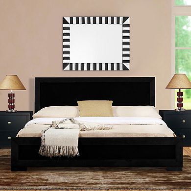 Camden Isle Trent Platform Bed & Two Nightstands 3-piece Set