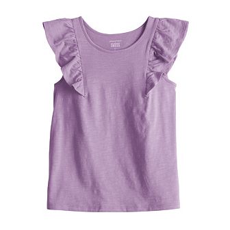 Girls 4-12 Jumping Beans® Flutter Sleeve Tee
