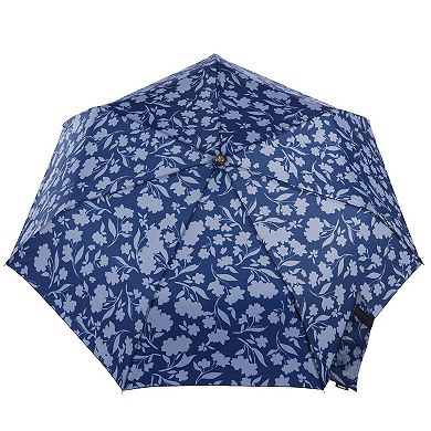 totes UPF 50 Auto Open & Close Folding 3-Section Umbrella