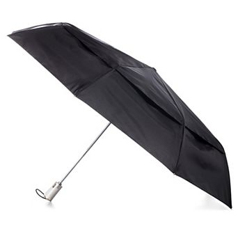 totes Auto Open & Close Vented Folding Umbrella
