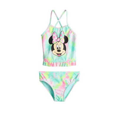 Disney s Minnie Mouse Baby Toddler Girl 2 Piece Tankini Swimsuit Set