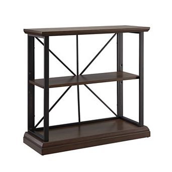 Leick Furniture Finnick Mixed Media Bookcase