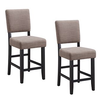 Leick Furniture Upholstered Counter Stool 2 pc Set