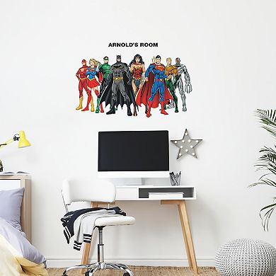 DC Comics Justice League Alphabet Wall Decals 131-piece Set by RoomMates