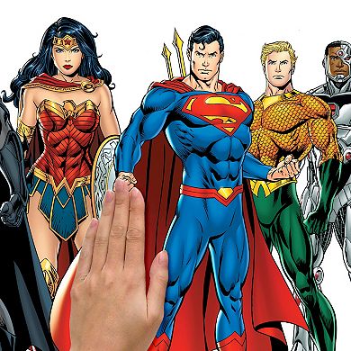 DC Comics Justice League Alphabet Wall Decals 131-piece Set by RoomMates