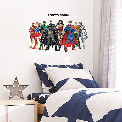 DC Comics Justice League Alphabet Wall Decals 131-piece Set by RoomMates