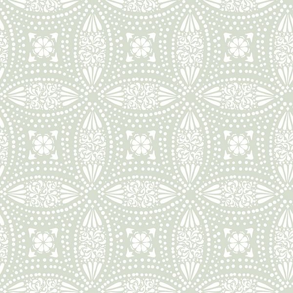 RoomMates Overlapping Medallions Peel & Stick Wallpaper