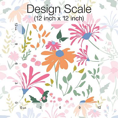 RoomMates Bella Garden Peel & Stick Wallpaper