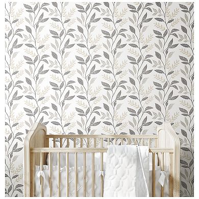 RoomMates Cottage Vine Peel & Stick Wallpaper