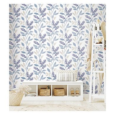 RoomMates Cottage Vine Peel & Stick Wallpaper