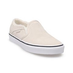 Vans Classic Slip-On Cottage Check Floral Yellow White Size 10 Women's NWOB