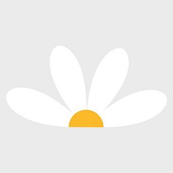 RoomMates Daisy Headboard Wall Decal