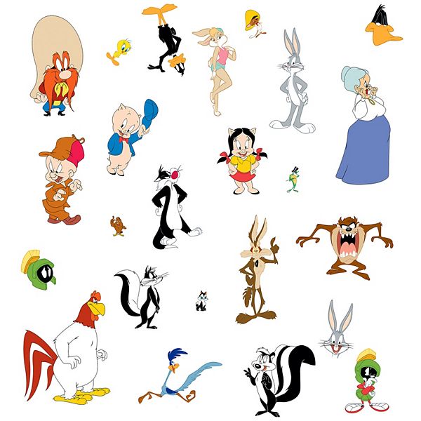 RoomMates Looney Tunes Wall Decal 24-piece Set