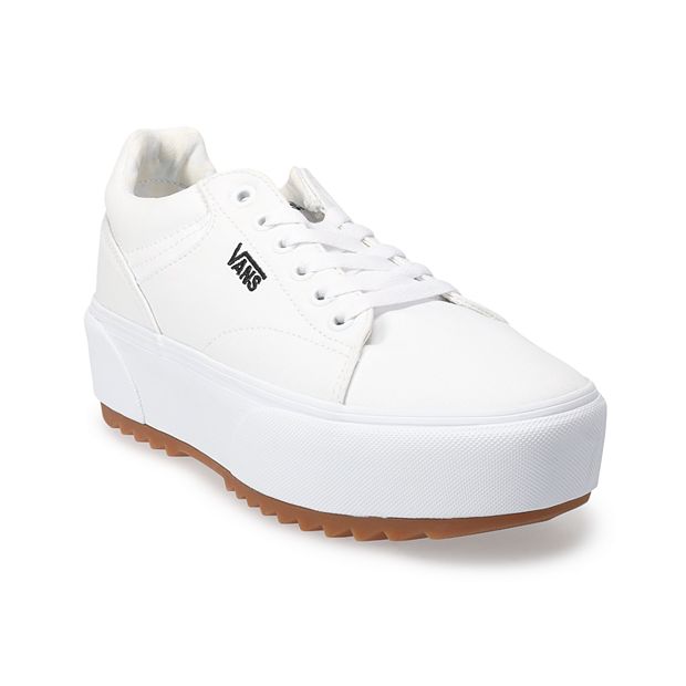 White vans 2024 shoes kohls