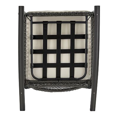 MANHATTAN COMFORT Furttuo Rocking Chair with Seat Cushions