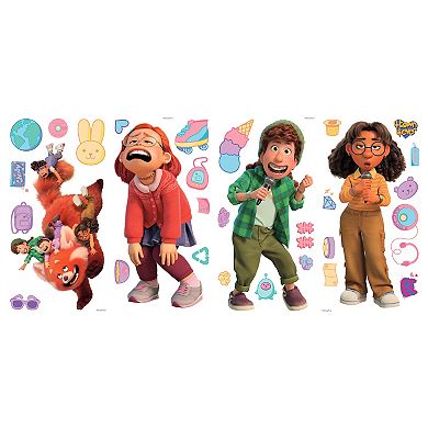 Disney / Pixar's Turning Red Wall Decal 31-piece Set by RoomMates