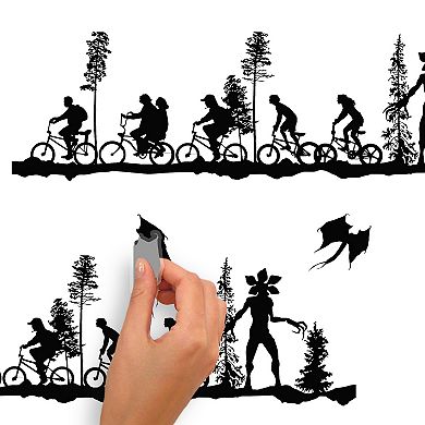 Netflix Stranger Things Forest Scene Wall Decal 7-piece Set by RoomMates