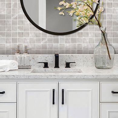 RoomMates Faux Pearl Tile Wall Decal