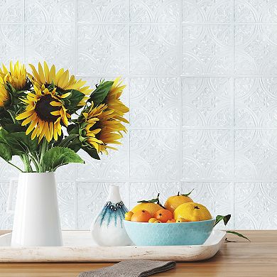 RoomMates Faux Tin Tile Wall Decal