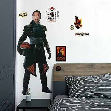 Star Wars The Book Of Boba Fett Fennec Shand Wall Decal 17-piece Set