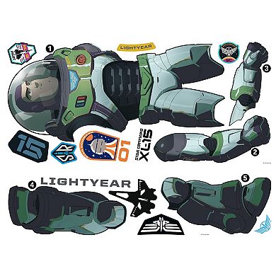 Disney / Pixar's Lightyear Wall Decal 16-piece Set by RoomMates