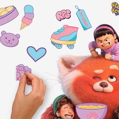 Disney / Pixar's Turning Red Wall Decal 26-piece Set by RoomMates