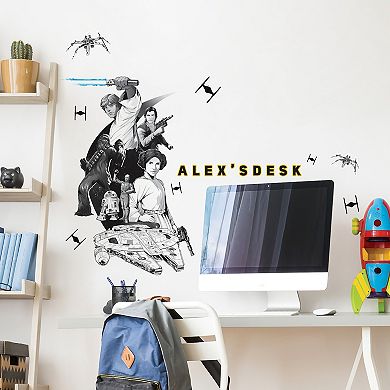 Star Wars Classic Alphabet Wall Decal 122-piece Set by RoomMates