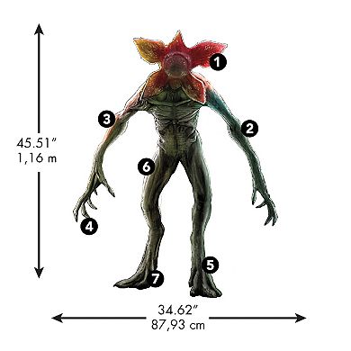 Netflix Stranger Things Demogorgon Wall Decal 23-piece Set by RoomMates