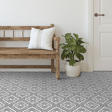 RoomMates Sanorinin Tile Floor Decal 20-piece Set