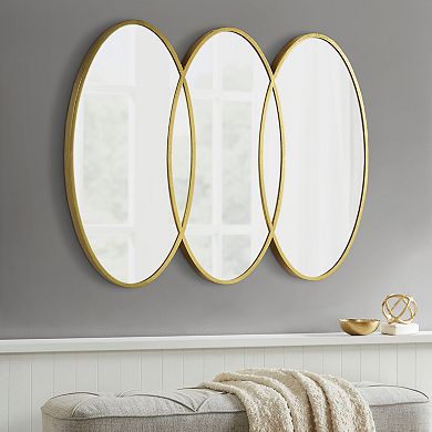 Madison Park Signature Eclipse Large Size Oval Wall Decor Mirror
