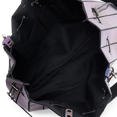 AmeriLeather Anton Luminous Geometric Shoulder Bag