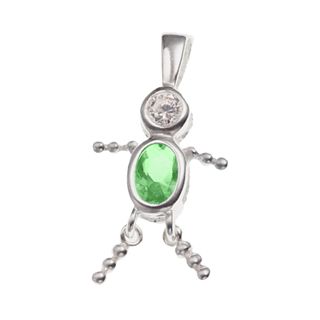 Gemstone charms sterling silver - Cure beads