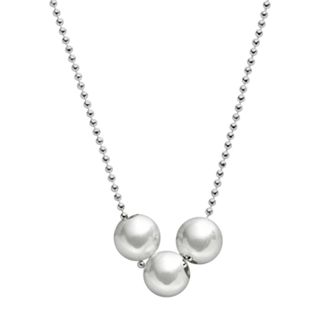 Argento Forte Sterling Silver Necklace and Spacer Beads