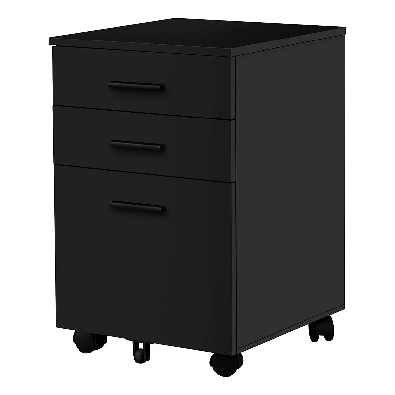 37342361 Monarch 3-Drawer Filing Cabinet, Black sku 37342361