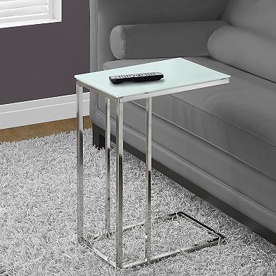 Monarch Chic Frosted Accent Table