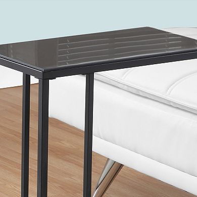 Monarch Tempered Glass Accent Table