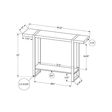 Monarch Rustic Accent Table