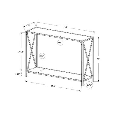 Monarch X-Frame Console Table