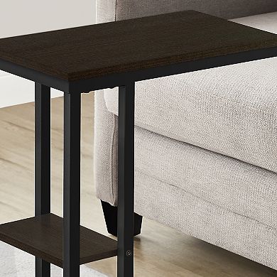 Monarch 1-Shelf C-Shape Side Table